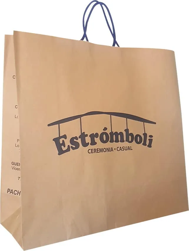 bolsa papel tipo americano - Bolsa Tipo Americano