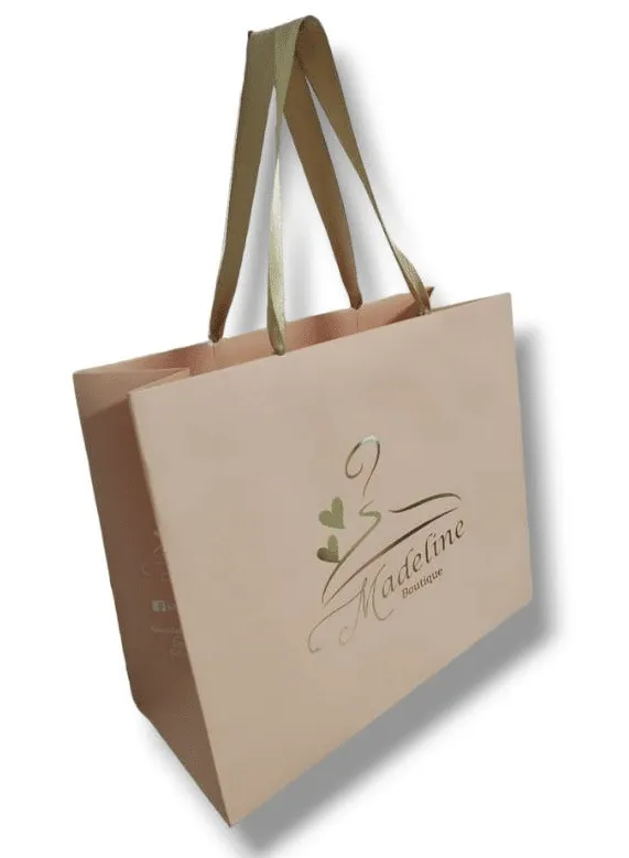bolsas de papel hot stamping - Bolsa de Papel