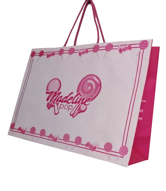 bolsas de papel kraft cara blanca - Bolsa de Papel