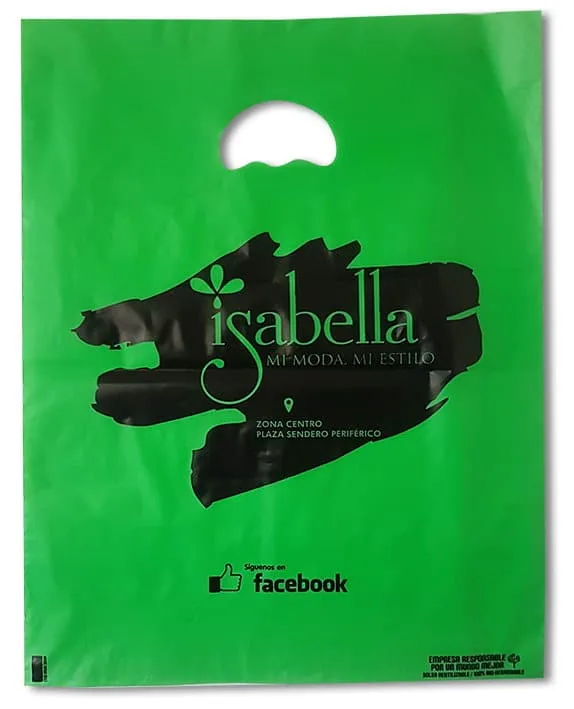 bolsas de plastico camiseta troquelada y rollo - Bolsa de Plastico