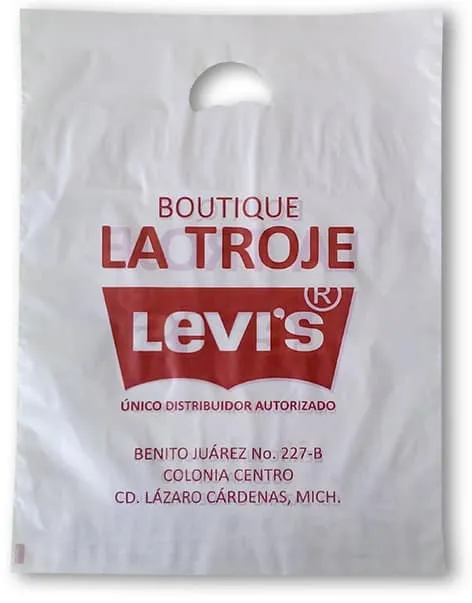 bolsas de plastico camiseta troquelada y rollo - Bolsa de Plastico